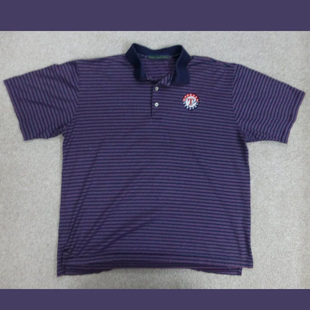 Robert Trent Jones Texas Rangers Polo Short Sleeve Shirt